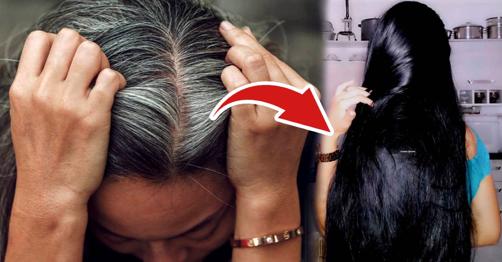 White Hair Problem natural solutions and home made remedies