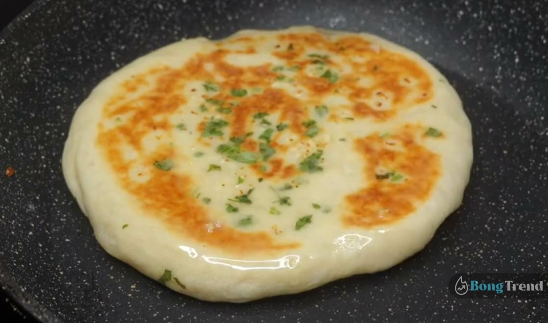 Without Oven Garlic Butter Naan Recipe