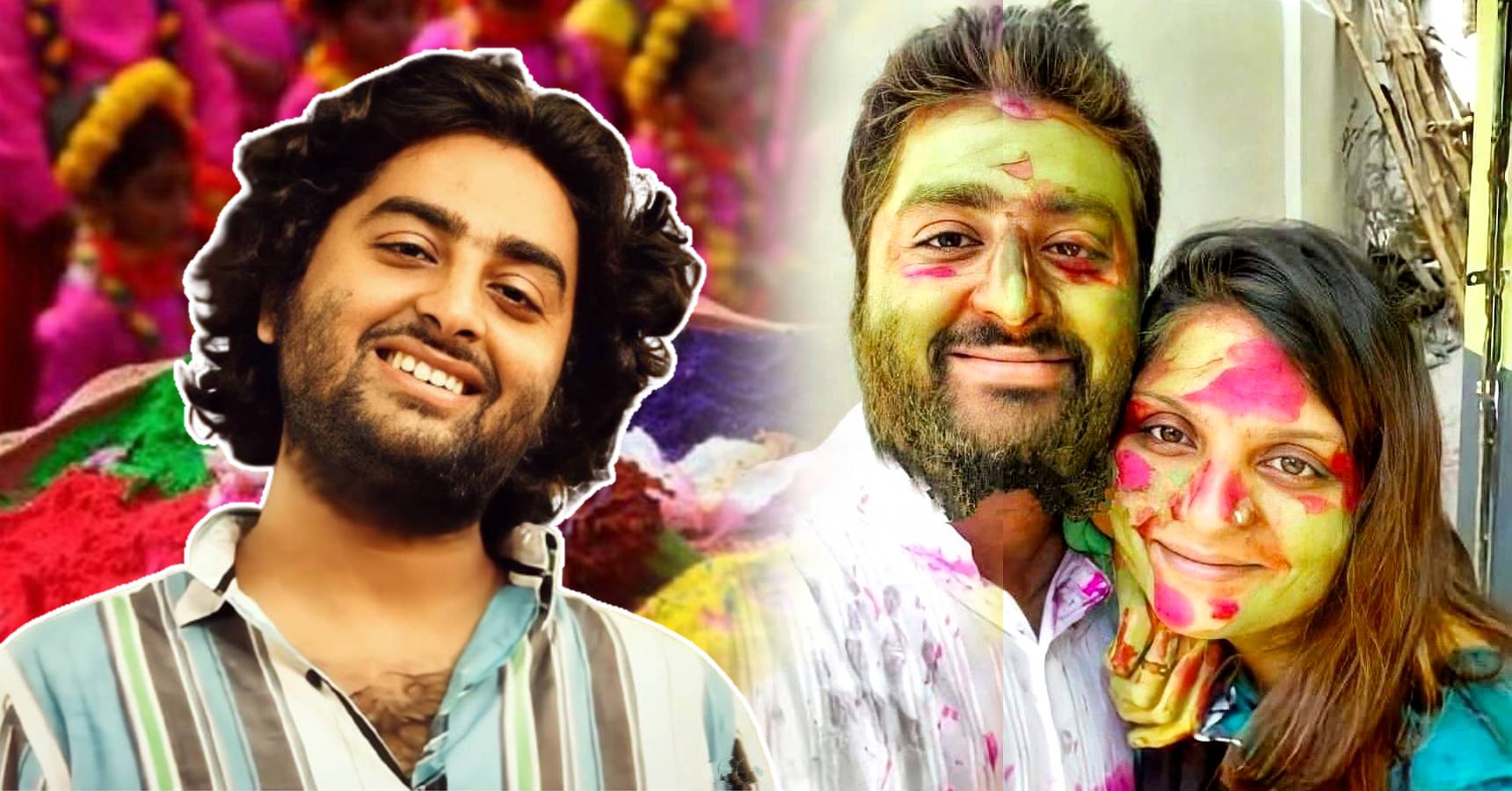 Arijit Singh Holi Celebration 2023 and wish for fans video