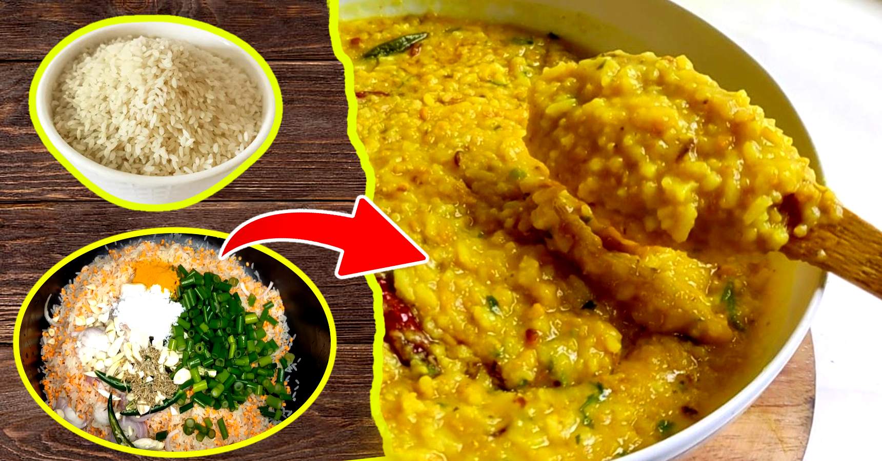 Bengali Style Khichuri Recipe for rainy day