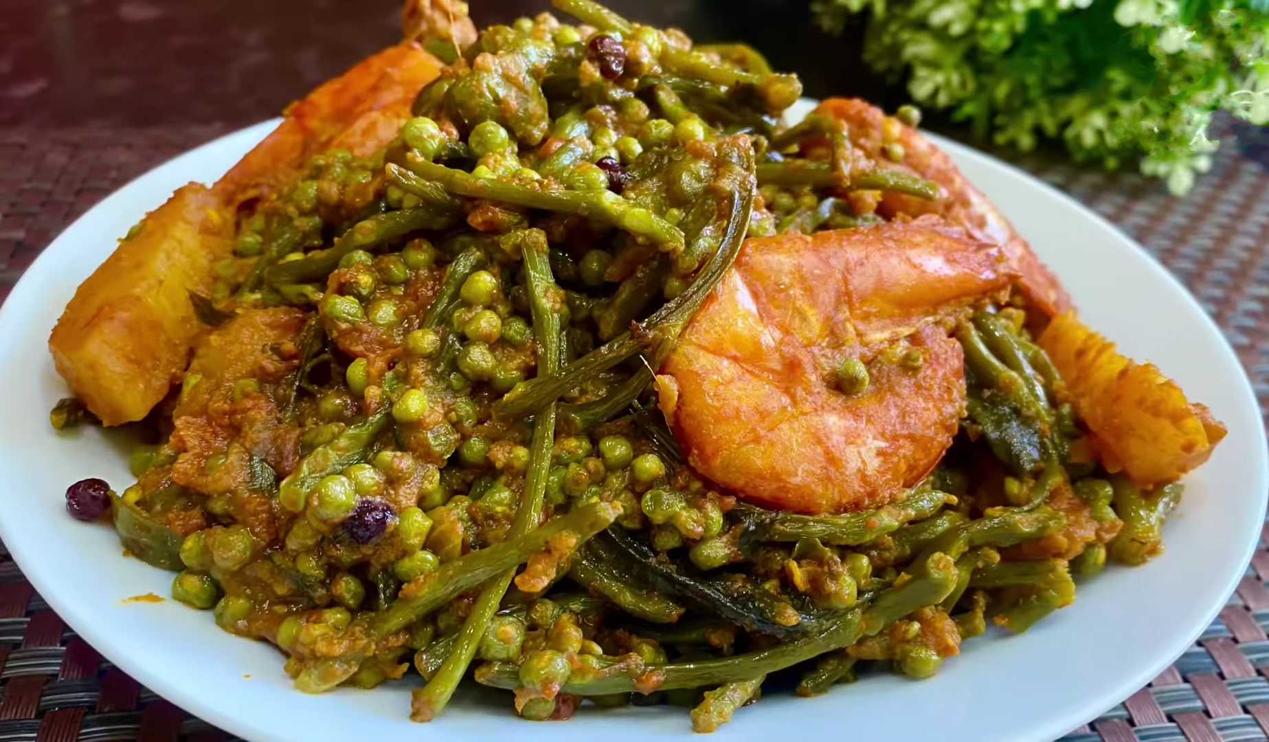 Chingri Pui Mituli Recipe