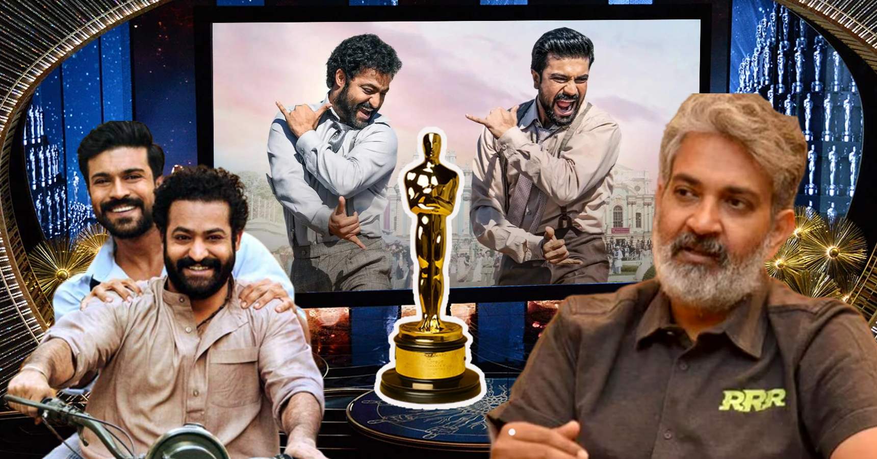 SS Rajamouli bought Oscar with money for RRR alligations came by sarcasm