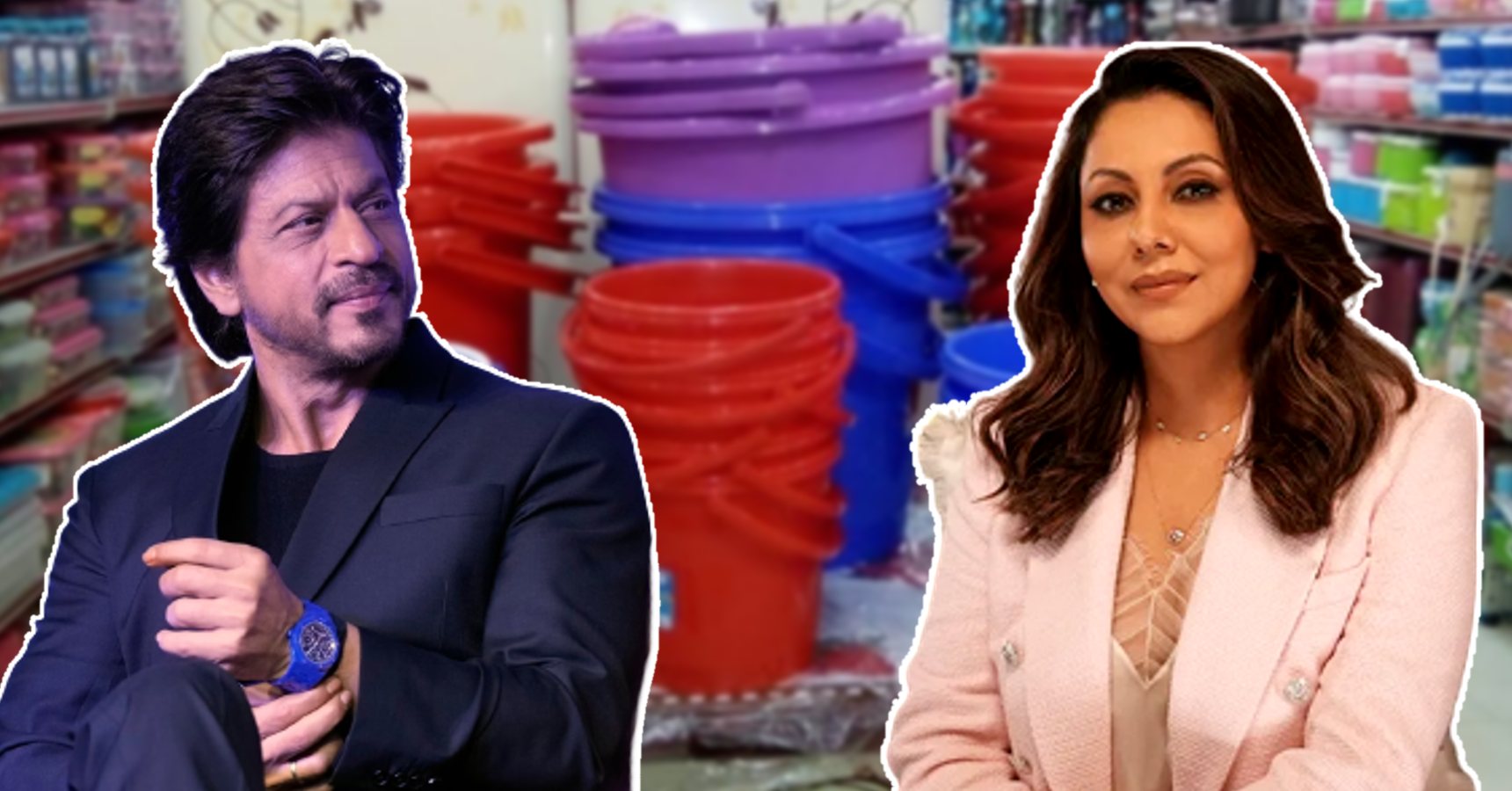 Shahrukh Khan wife Gauri Khan selling Expensive Dustbin Bucket for 15000 got trolled by netigens