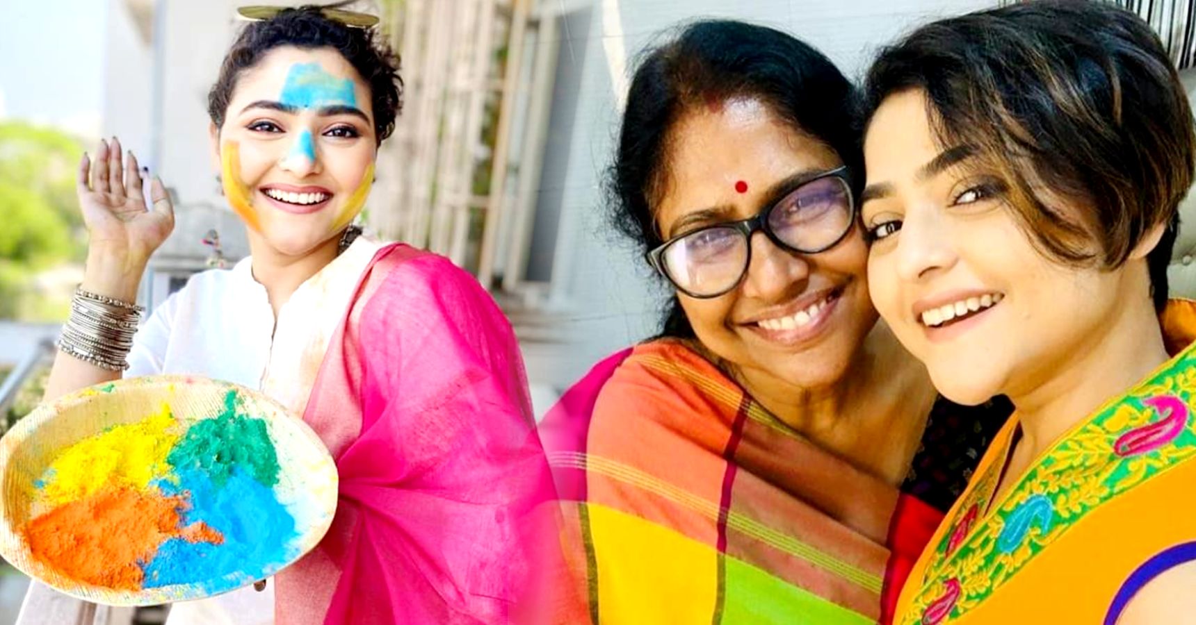 Tollywood actress Aindrila Sharma’s mother and friend share emotional post on Holi