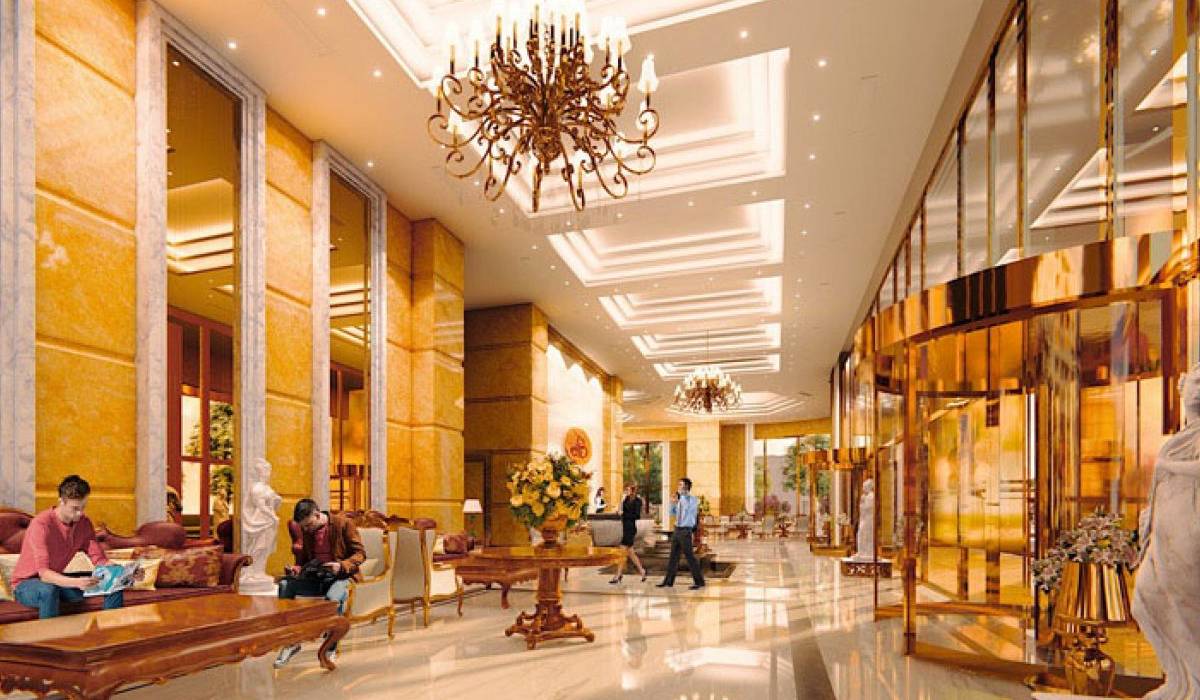 Dolce Hanoi Golden Lake, World's first gold hotel