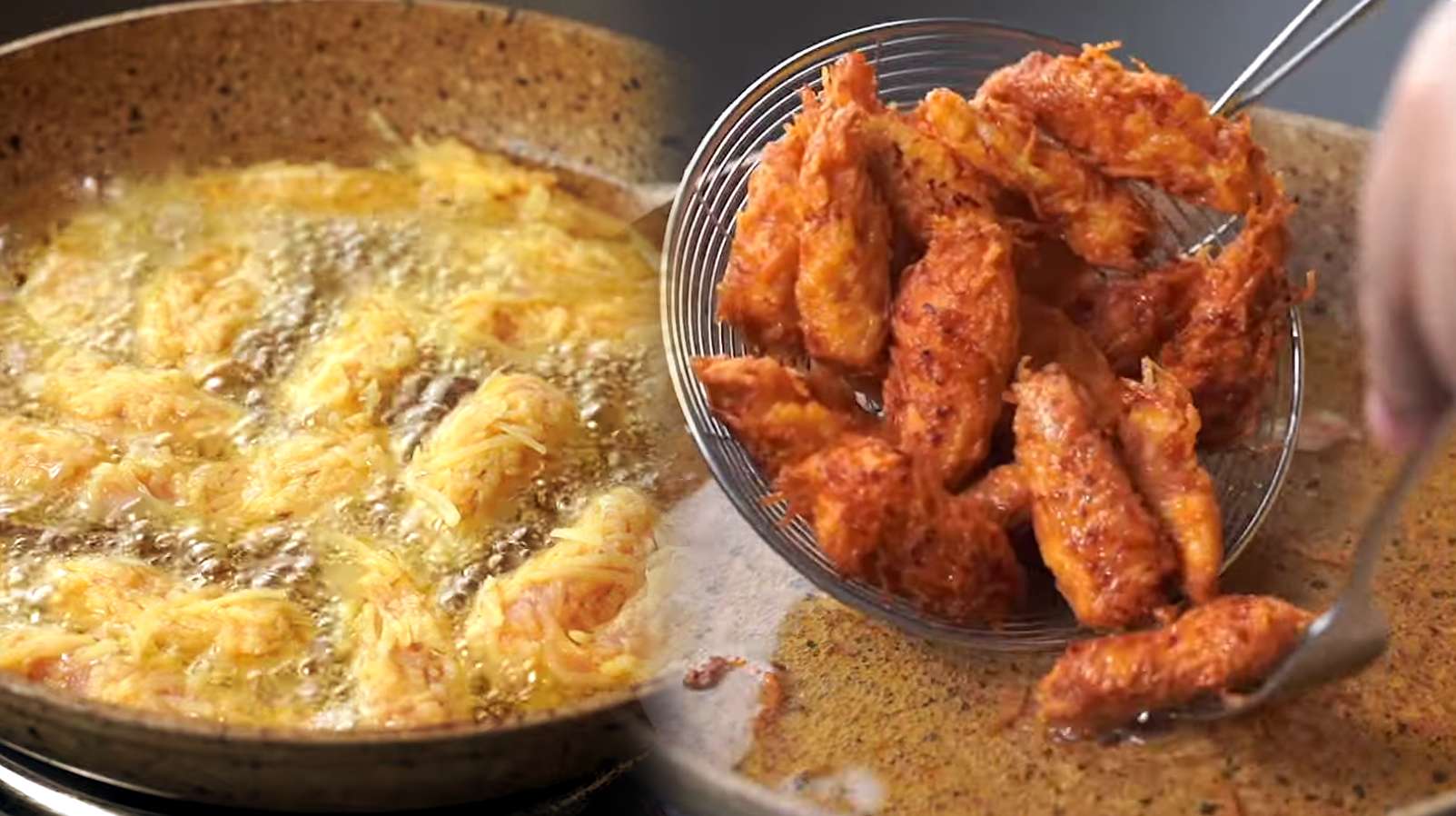 Potato Chicken Crispy Fingers Recipe 