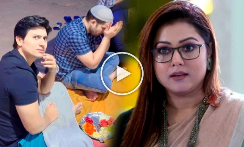 Rahul Mazumder Prity Biswas trolled for doing iftar actress gives reply to netizens