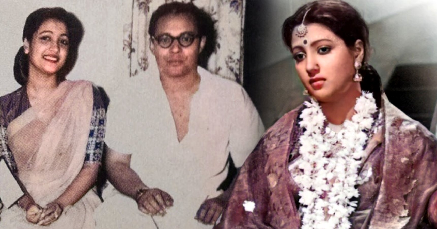 Tollywood actress Suchitra Sen reportedly used to fight with husband Dibanath Sen