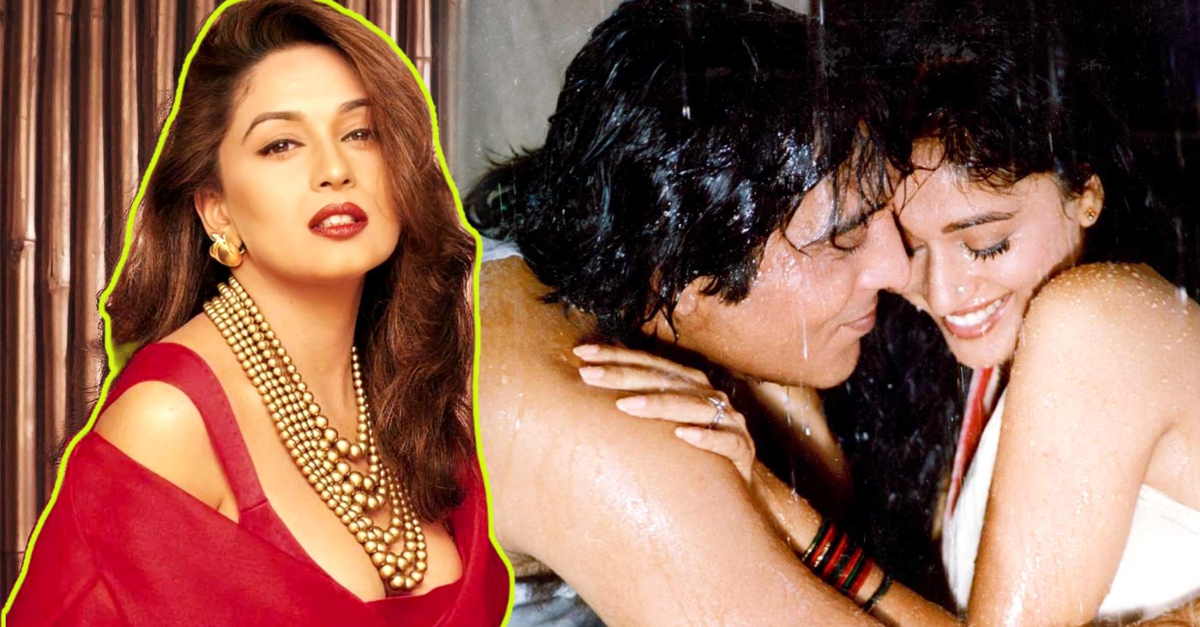 Madhuri Dixit and Vinod Khanna’s intimate scene in movie Dayavan made her famous in Bollywood