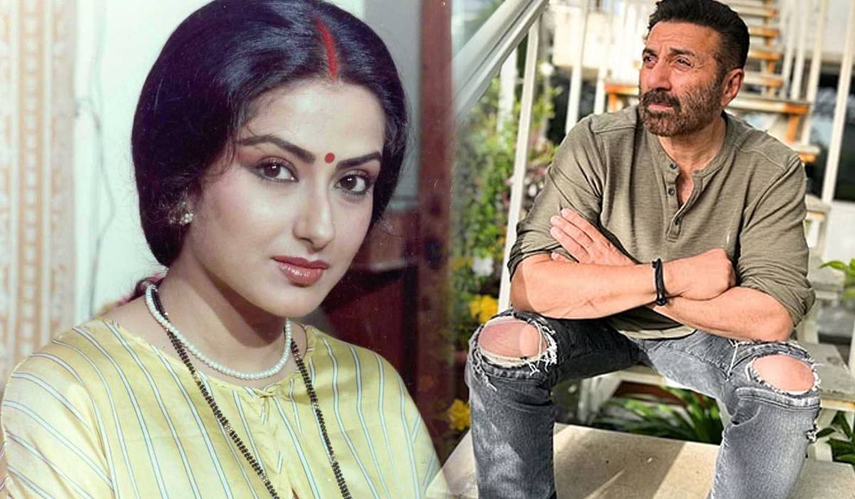 Moushumi Chatterjee and Sunny Deol, Moushumi Chatterjee scolded Sunny Deol