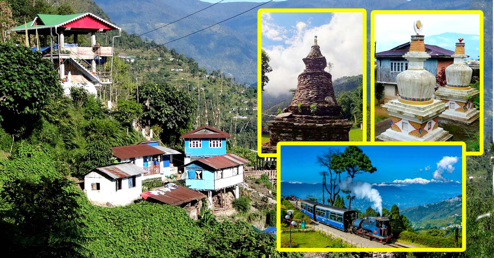 Offbeat Travel Destinations near Darjeeling how to reach and hotel details