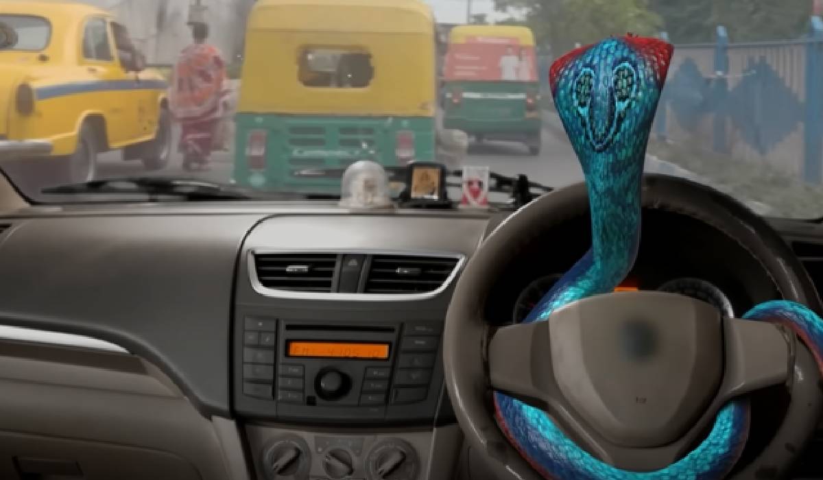 Panchami, Panchami trolled, snake driving a car in Panchami