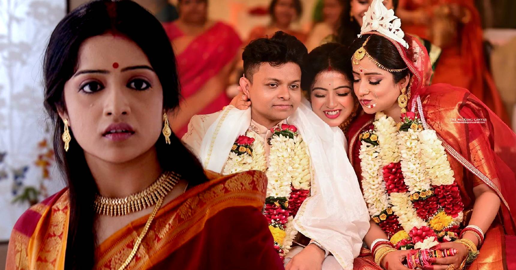 Roosha Chatterjee Shared Photo with Husband after Marriage goes viral on social media