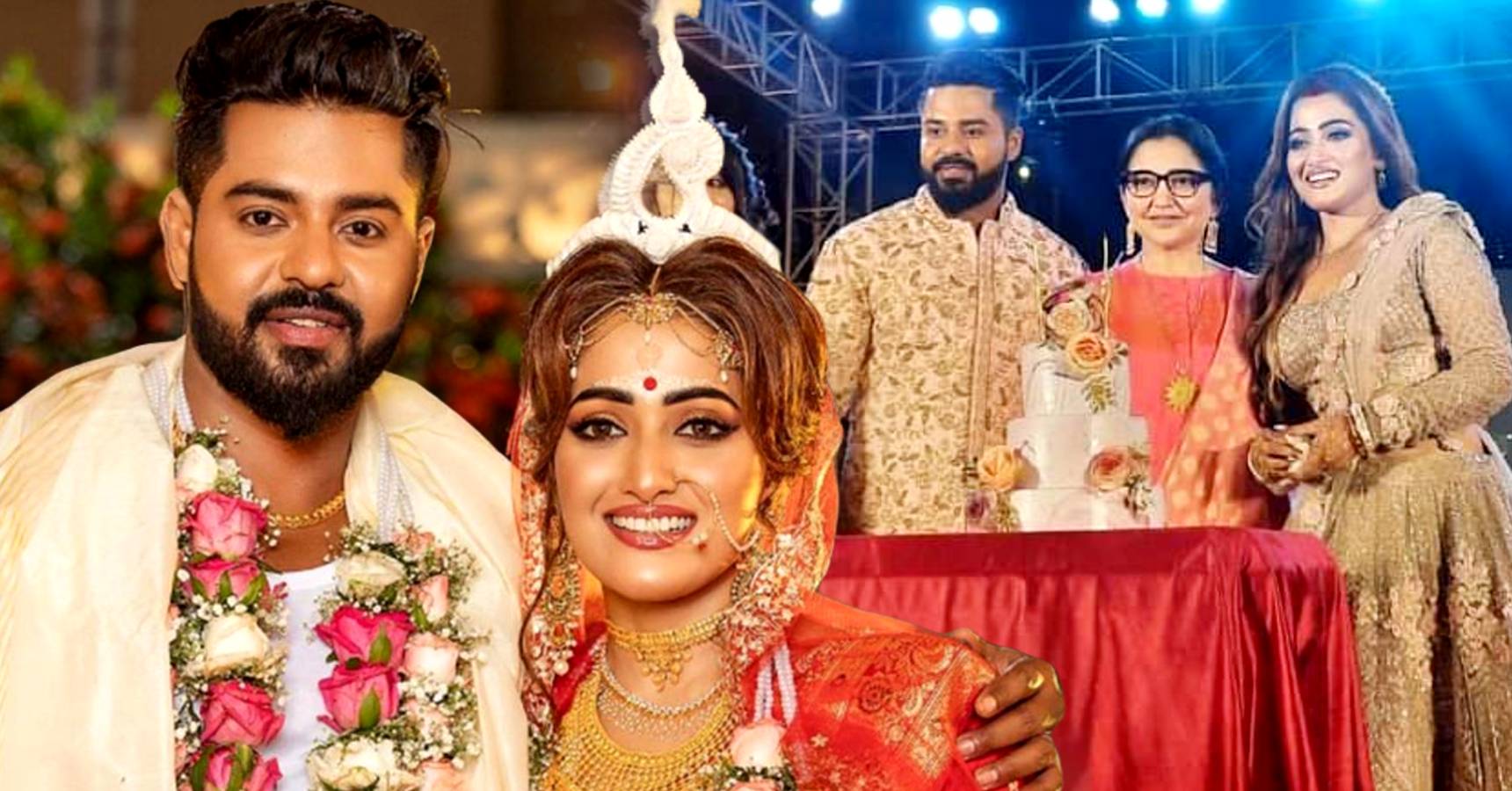 Sudipta Banerjee and Soumya Bakshi reception look went viral