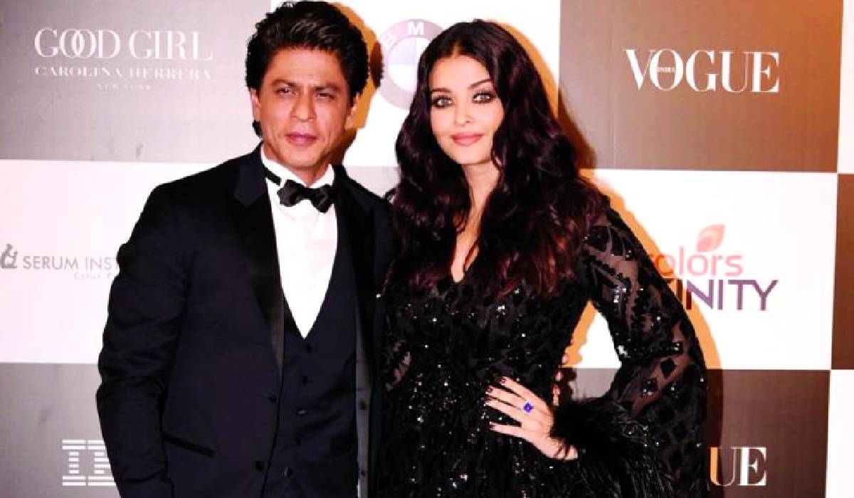 Aishwarya Rai Bachchan and Shah Rukh Khan