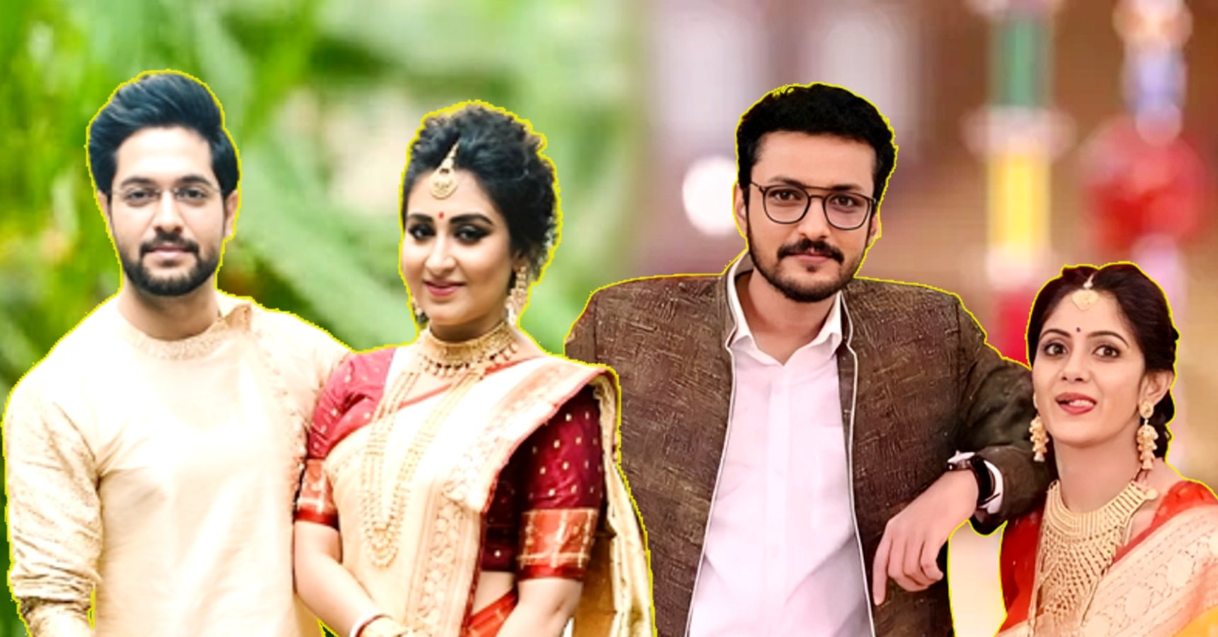 Bengali serial couples who have worked in more than one serial