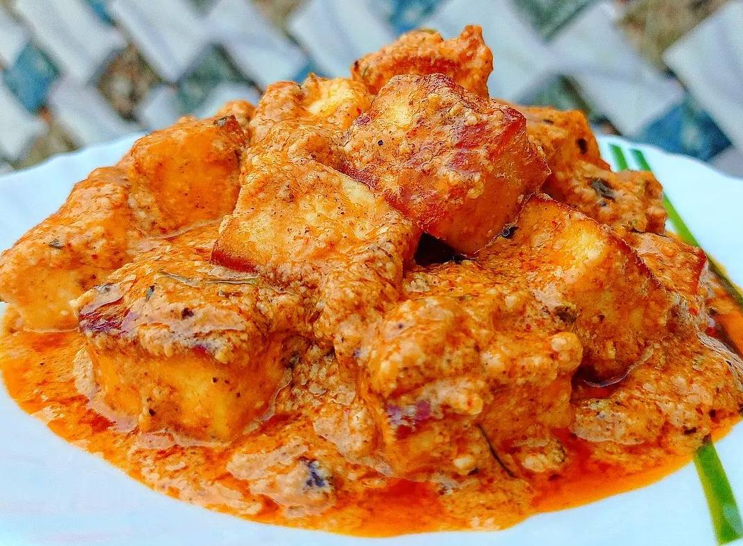 Dahi Paneer recipe