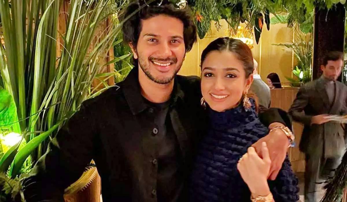 Dulquer Salmaan and Amal Sufiya, South Indian actors who married businessman daughters