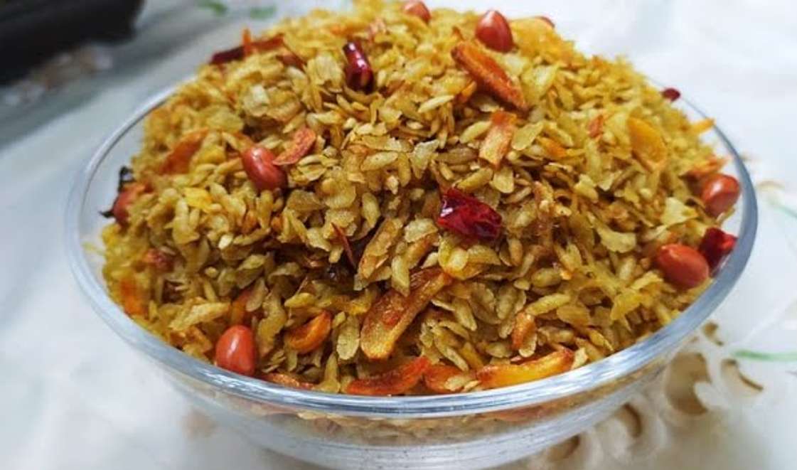 Fried Puffed Rice Recipe
