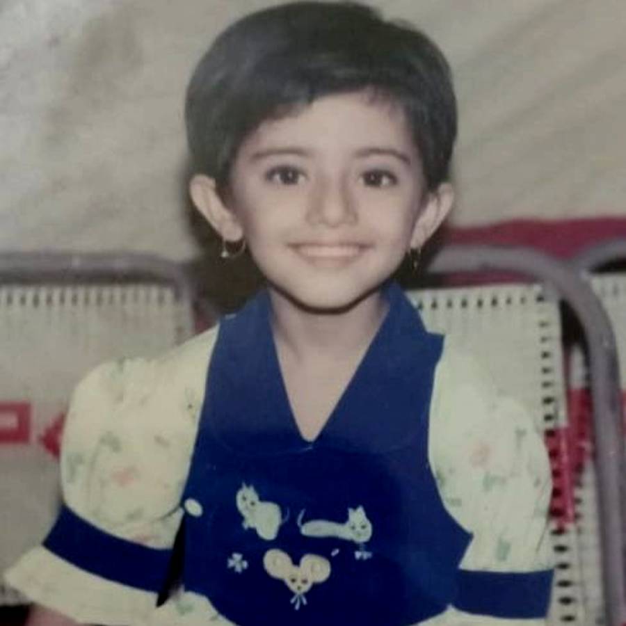 Manali Dey childhood picture, Manali Manisha Dey childhood picture