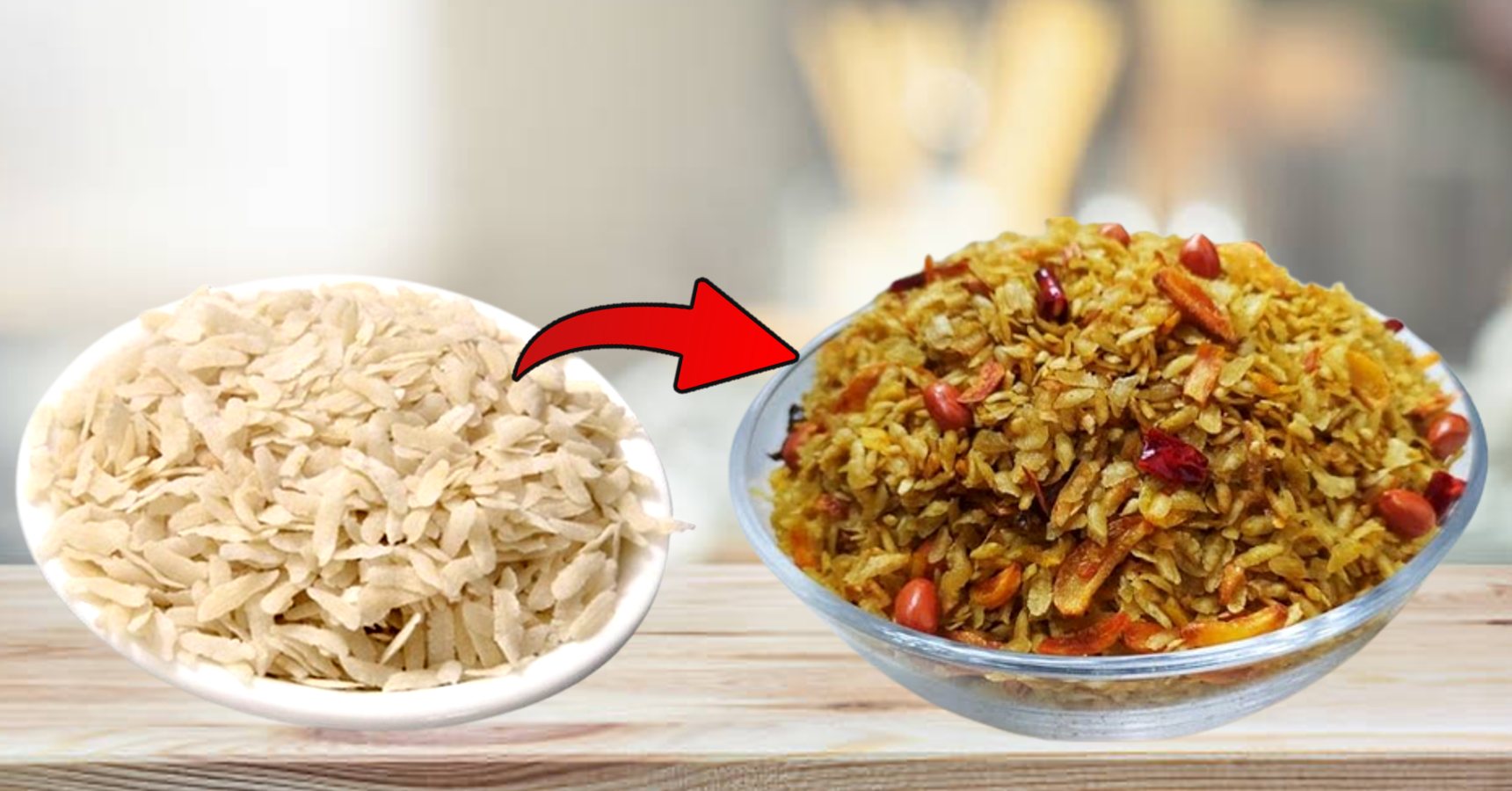 Masala Fried Puffed Rice Making Recipe