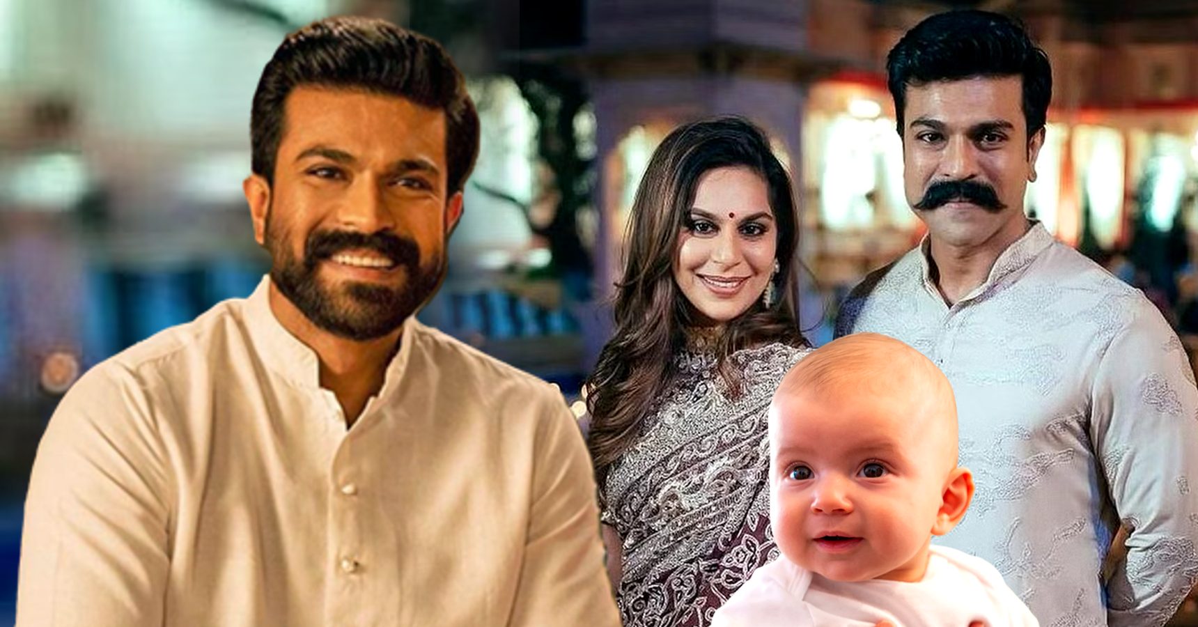 Megastar Chiranjivi's Son RRR actor Ram Charan becomes father of a baby girl