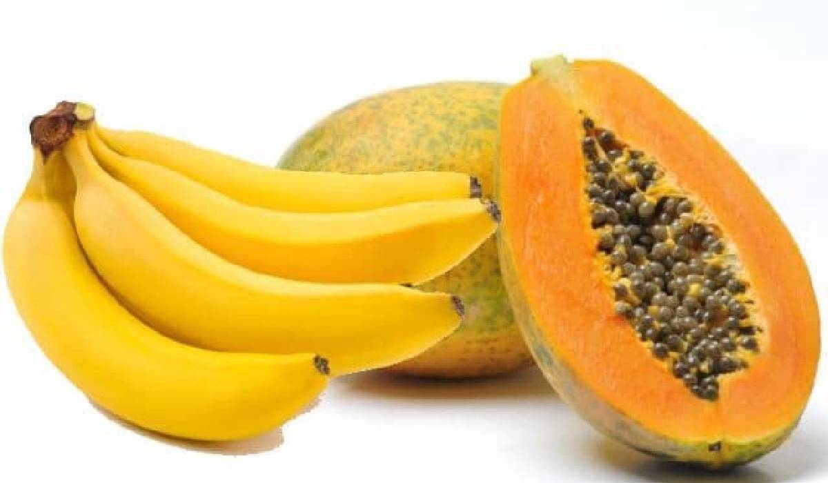 Papaya and Banana face mask, Home remedies for wrinkles