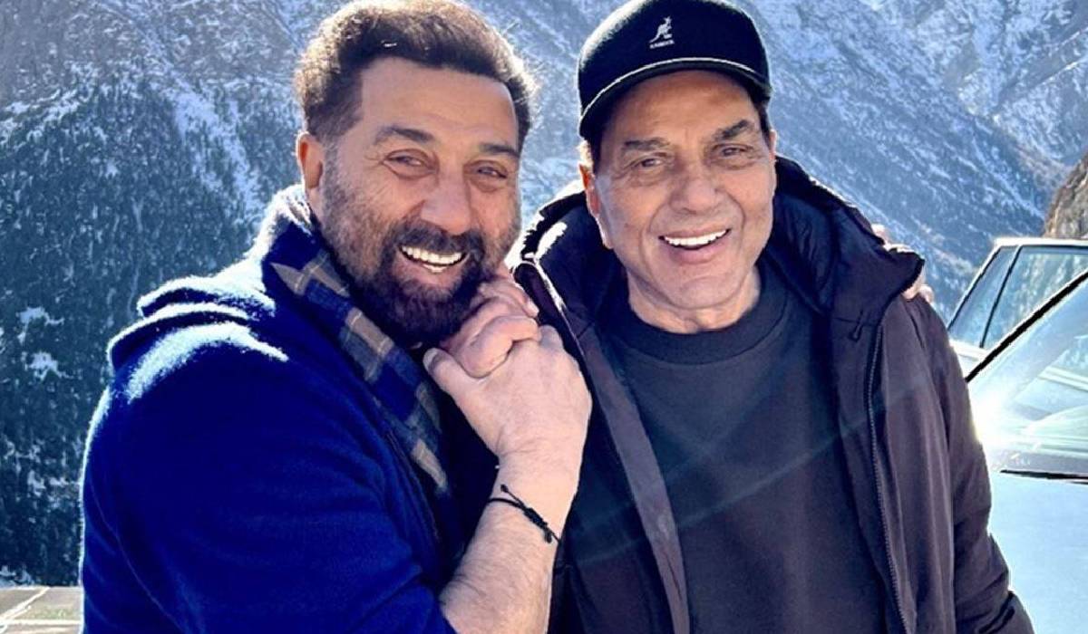 Sunny Deol and Dharmendra