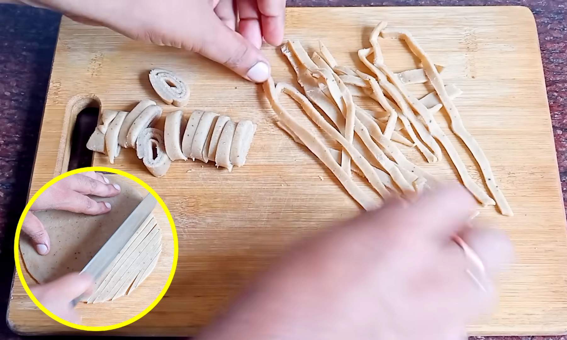 Tasty Pasta with Boiled Roti Recipe 