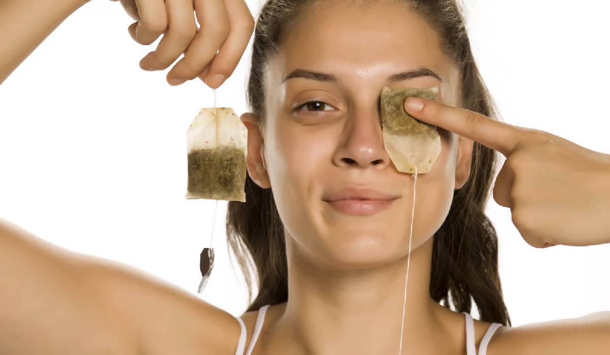 Tea bag on eyes, Dark circle home remedies