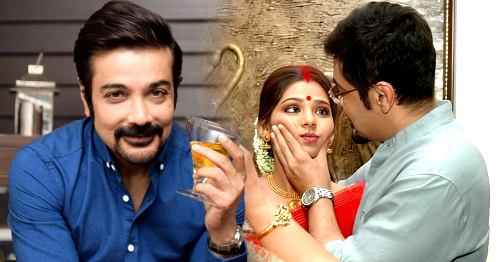 Tollywood actress Prosenjit Chatterjee shared a picture with Sudipta Chakraborty
