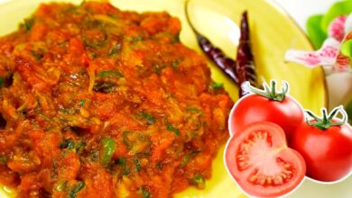 Tomato Bharta Recipe