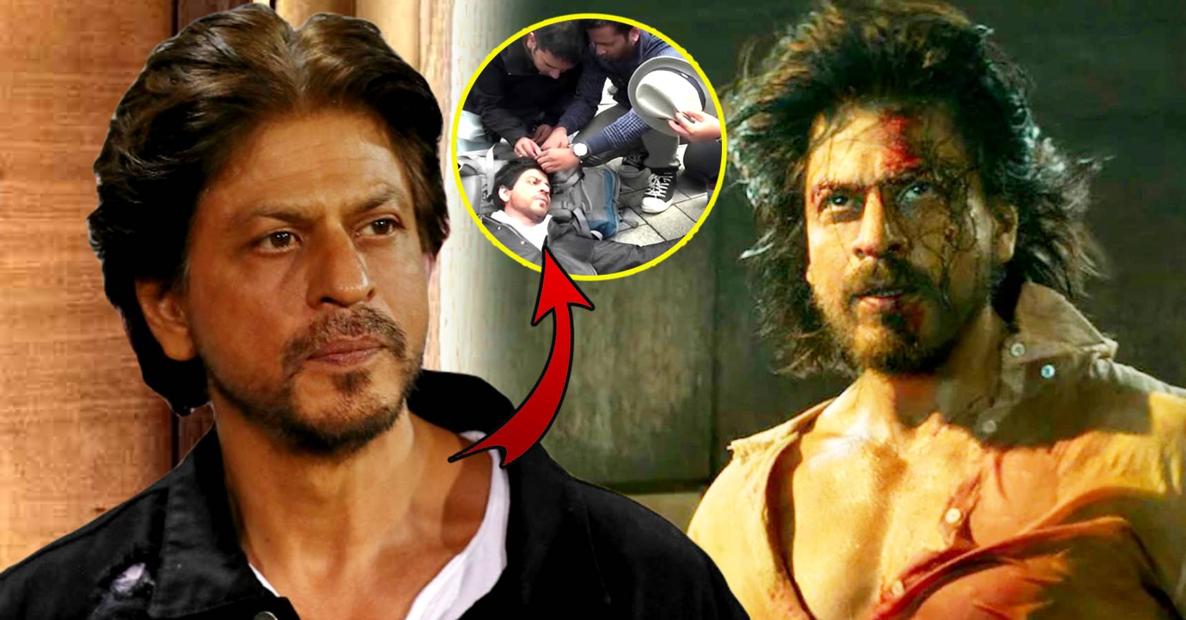 Bollywood actor Shah Rukh Khan got injured during shooting in Los Angeles
