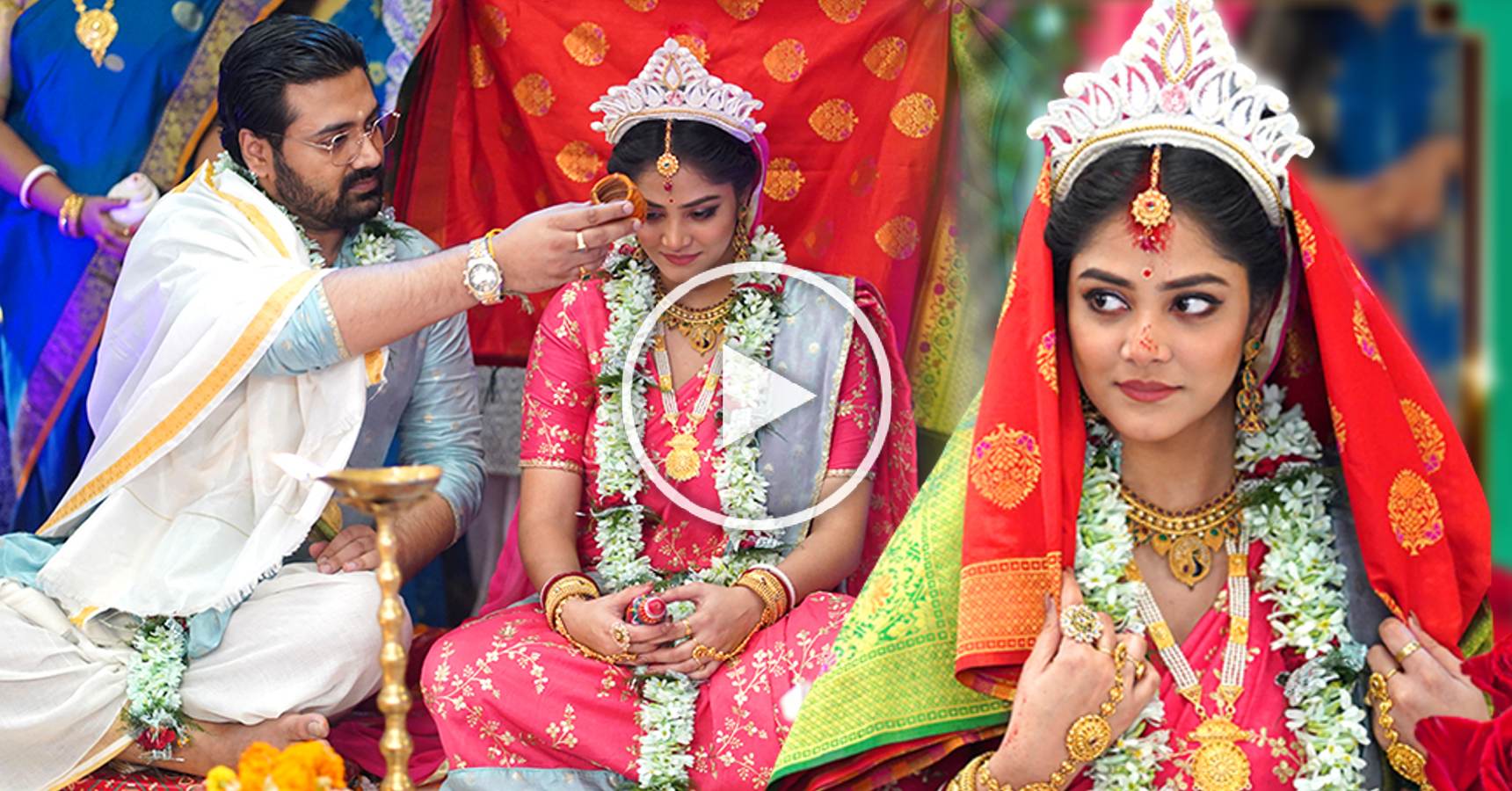 Ekka Dokka Serial Radhika Anirban Wedding