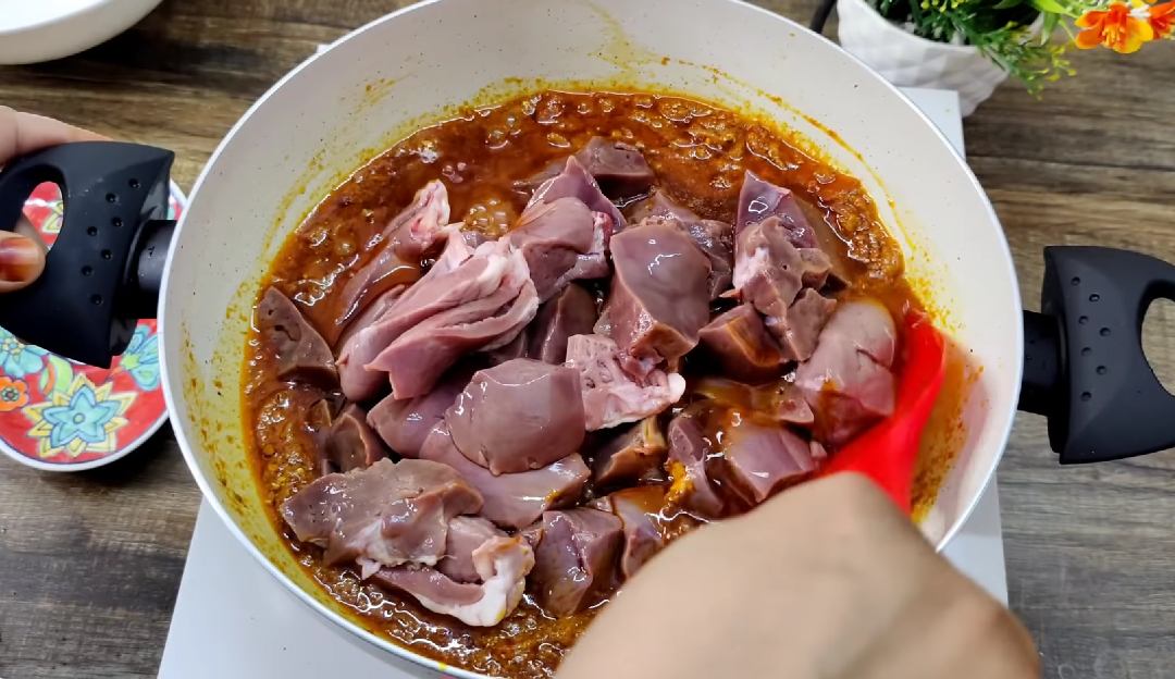 Mutton Liver Curry Recipe 