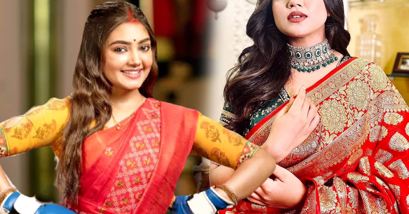 Phulki actress Divyani Mondal and Stree actress Neha Amandeep look like sisters claims netizens