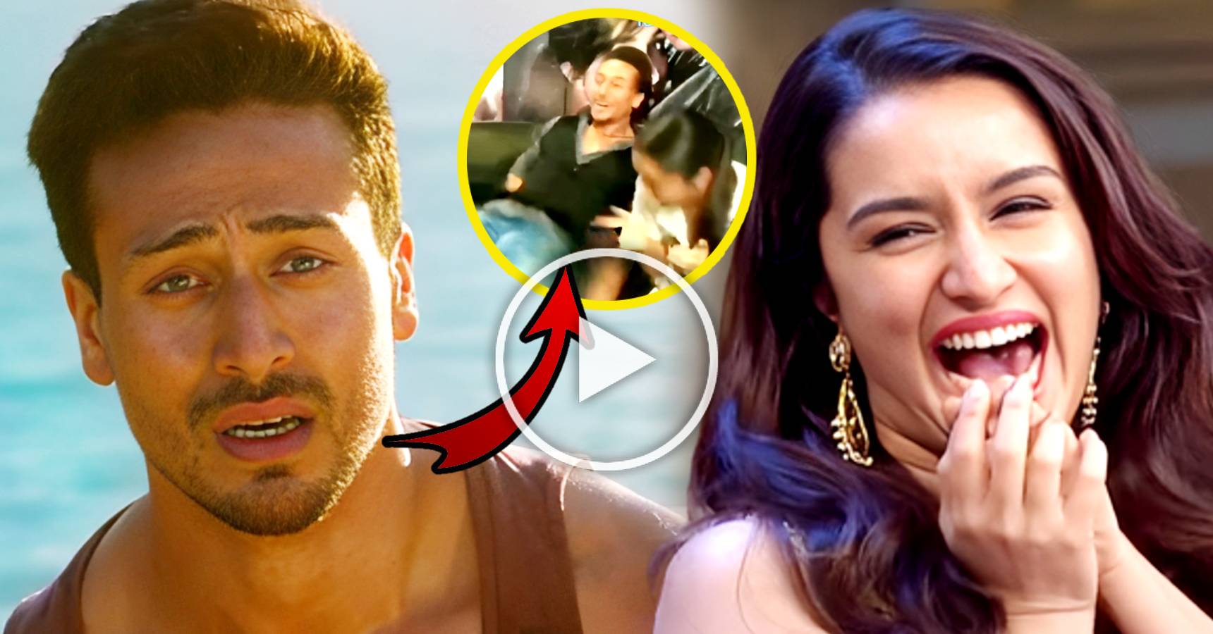When Bollywood actor Tiger Shroff farted in front of Shraddha Kapoor video goes viral