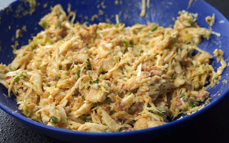 10 minute Evening Snacks Recipe with Bread Onion Cabbage 