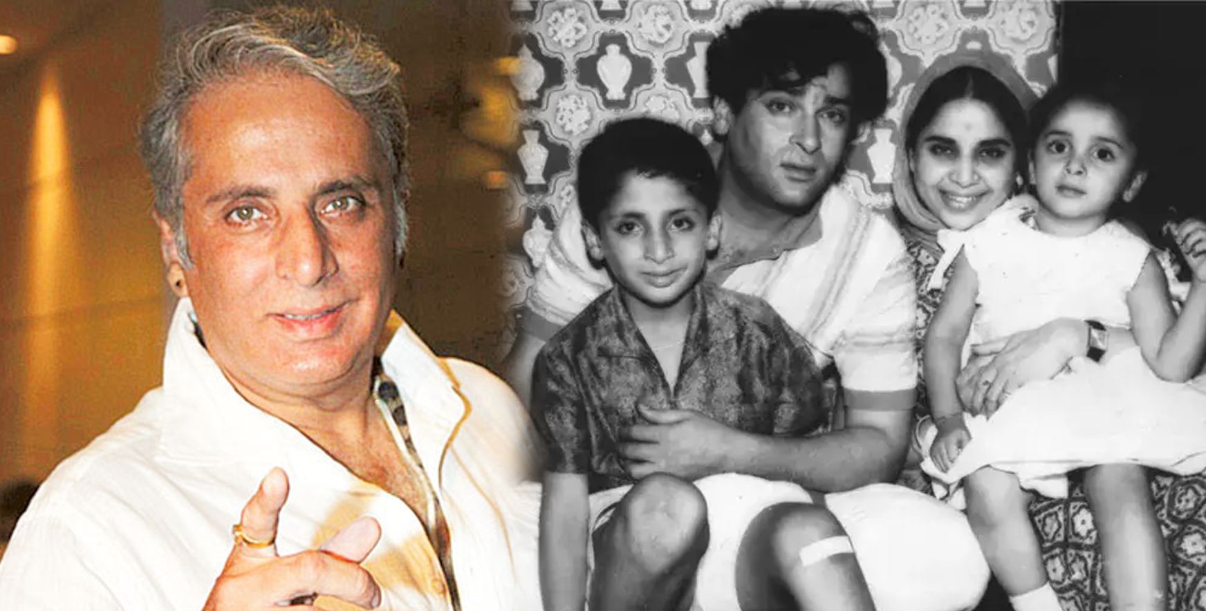 Aditya Raj Kapoor with His Parents