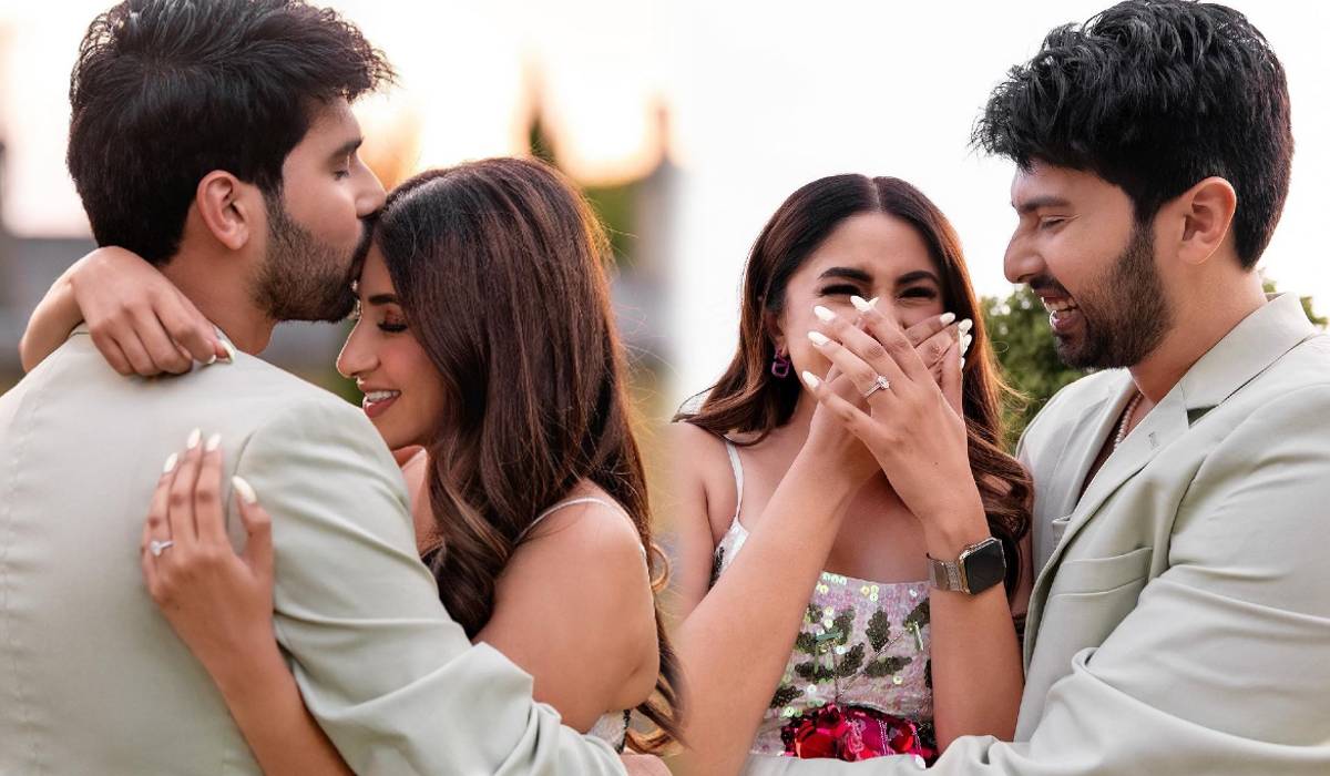 Armaan Malik and Aashna Shroff, Armaan Malik engagement