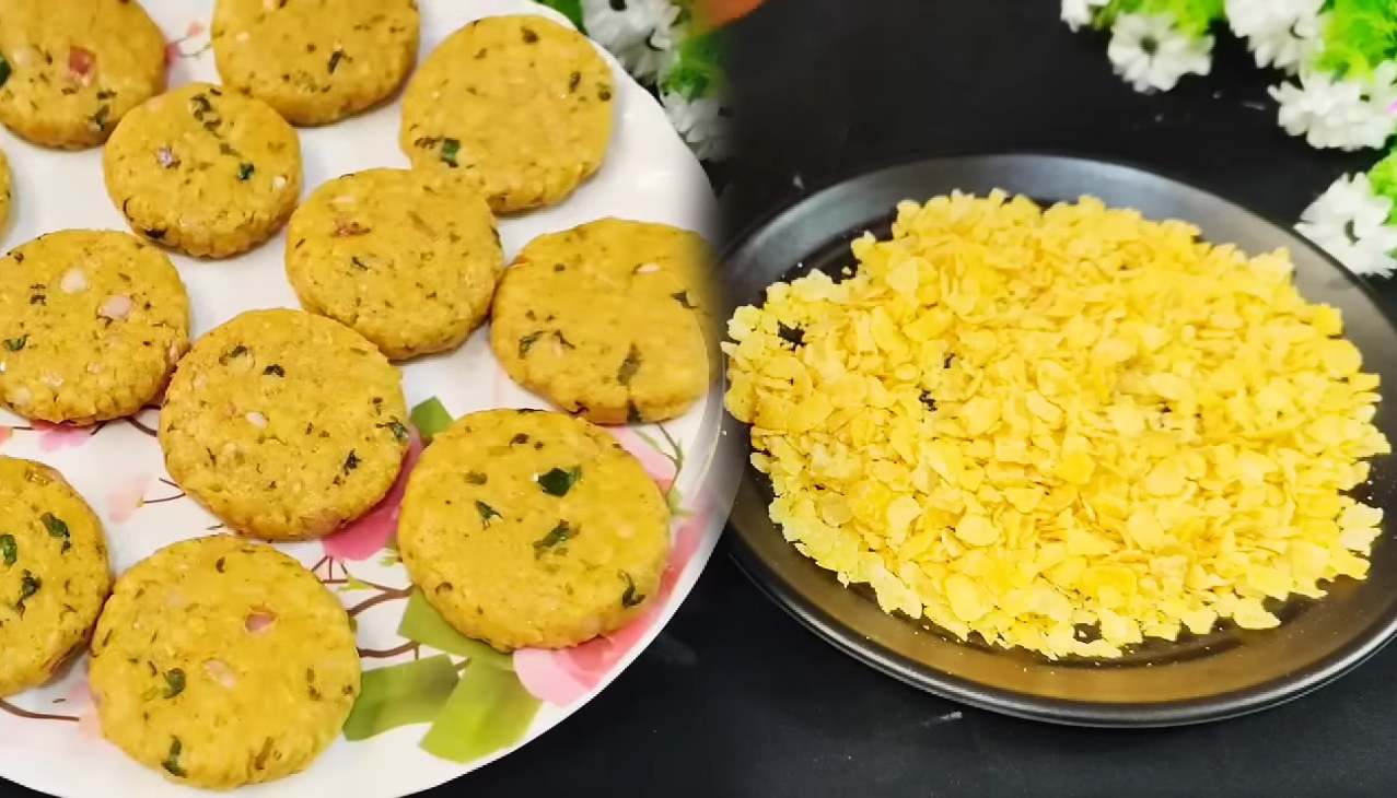 Evening Snacks Poha Cutlet Recipe 