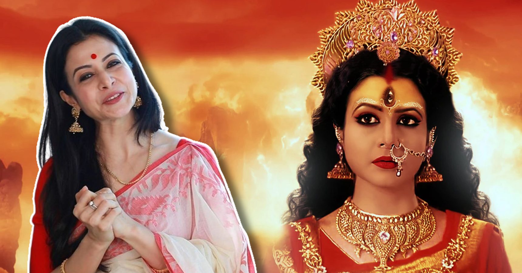 Koel Mallick as Durga on Star Jalsha's Mohaloya 2023