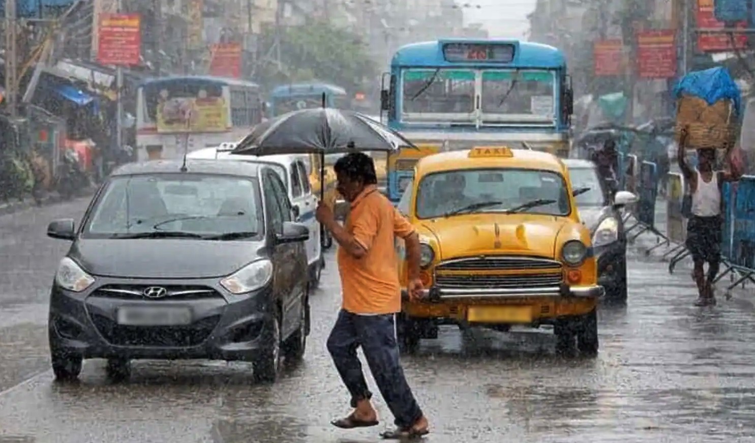 Kolkata Rain Weather Update