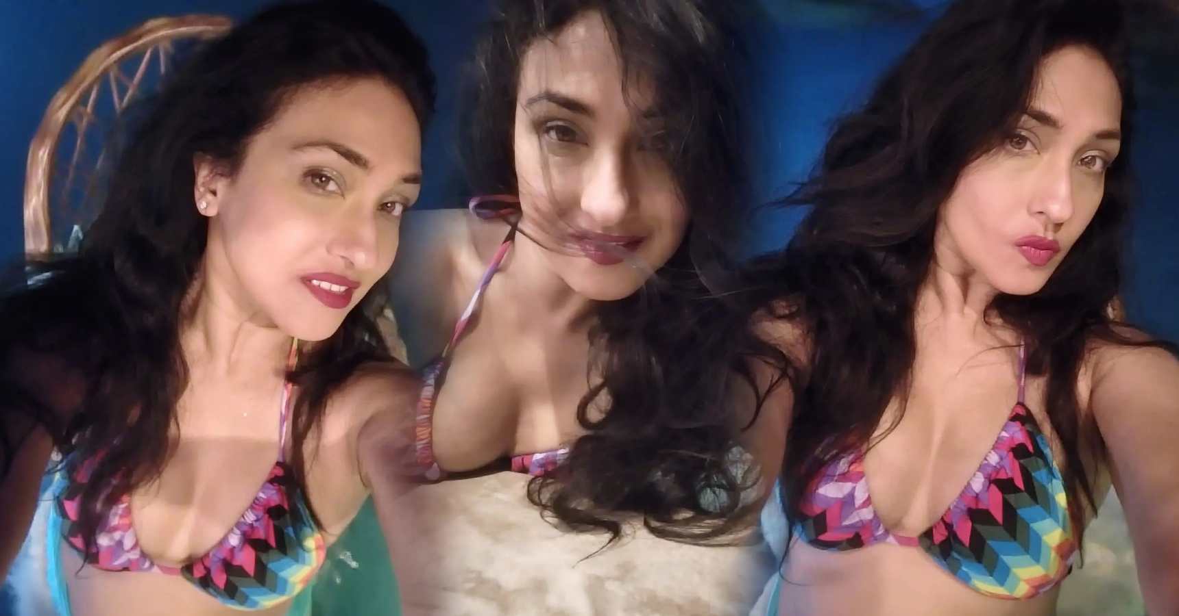 Tollywood actress Srabanti Chatterjee's reaction Rituparna Sengupta's bikini Look