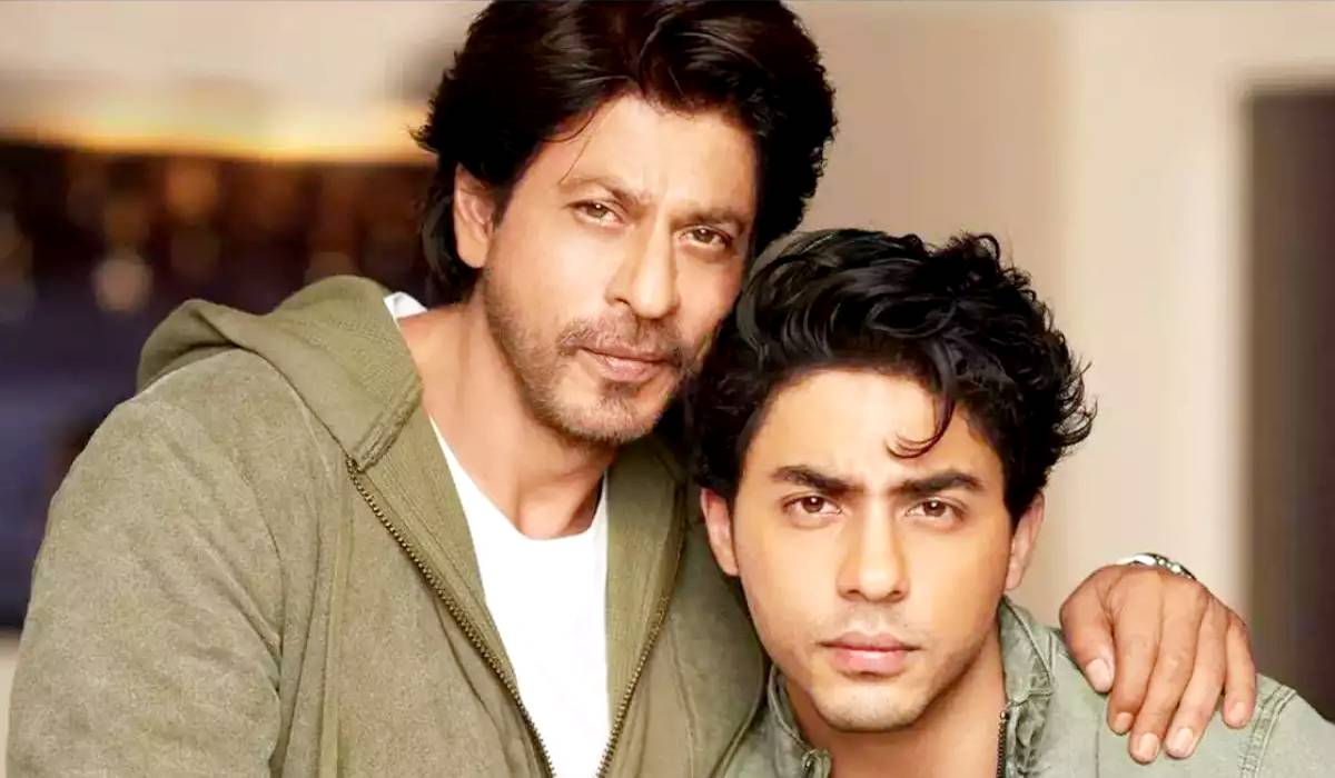 Shah Rukh Khan and Aryan Khan