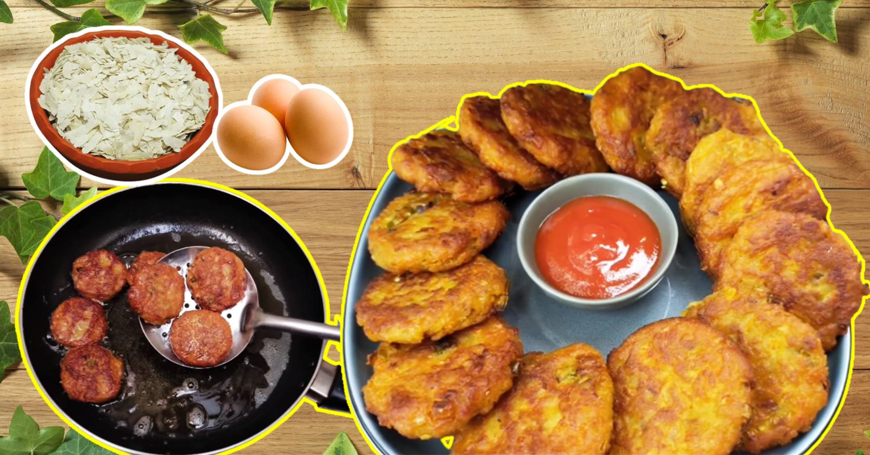 Egg Chire Cutlet Recipe