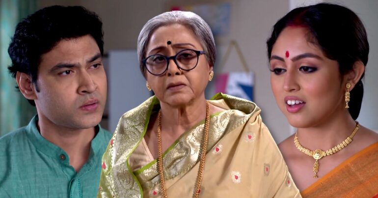 Icche Putul serial Gini will come to know Rup's real character