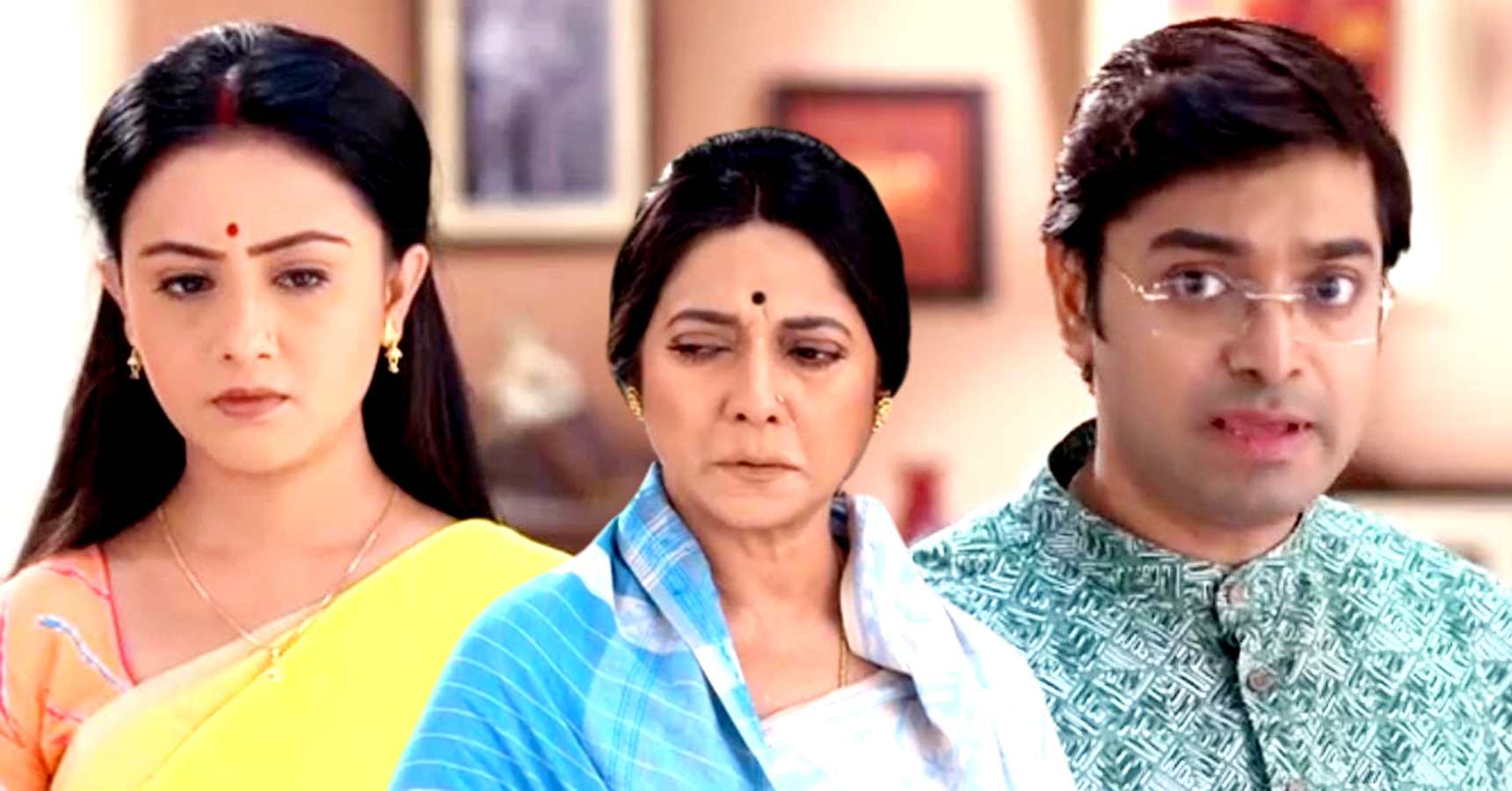 Kar Kache Koi Moner Kotha serial Shimul's mother in law came to know about Shatadru