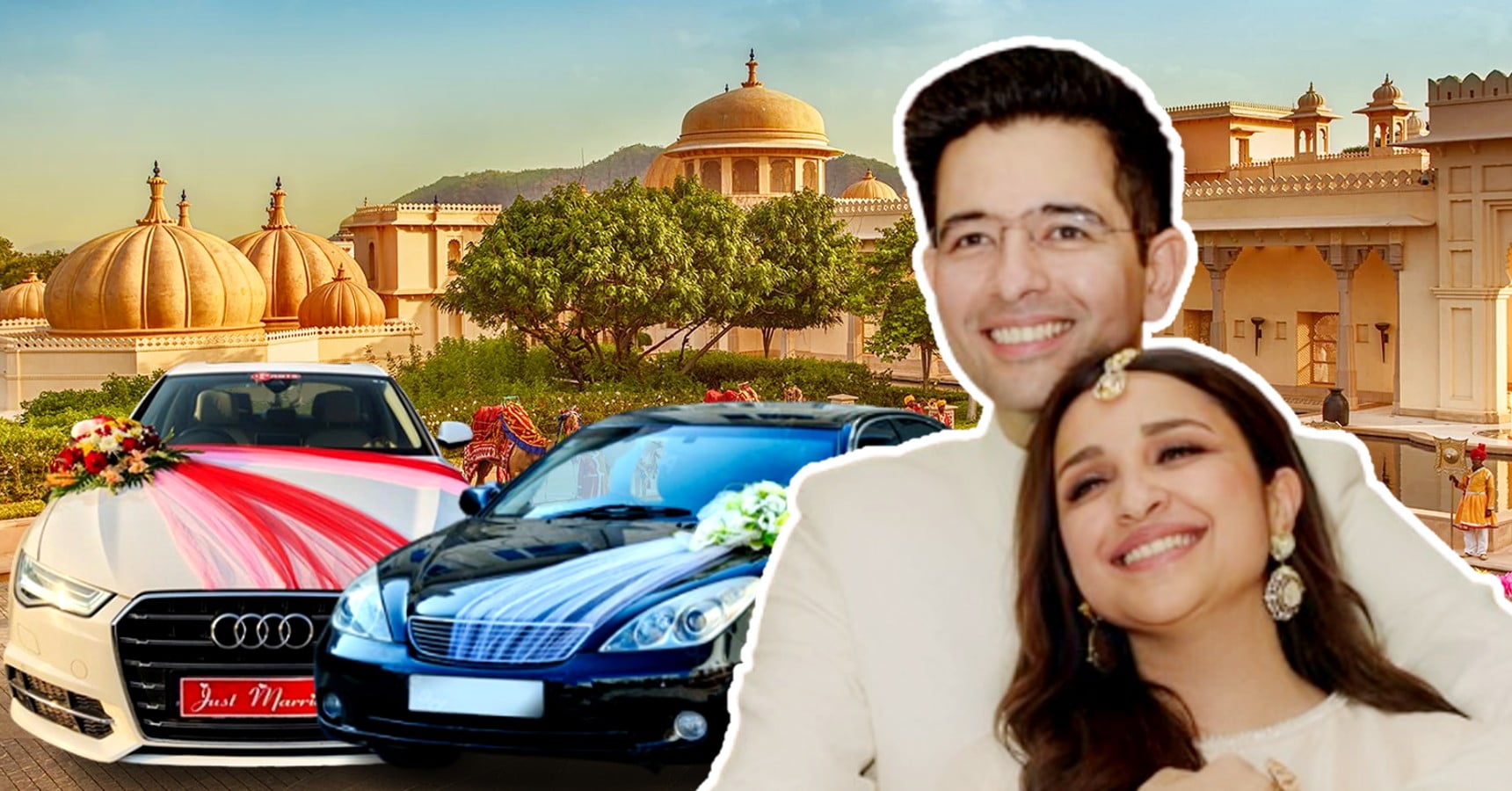 Parineeti Chopra and Raghav Chadha booked 8 suits 80 rooms and 170 cars for marriage in Udaipur
