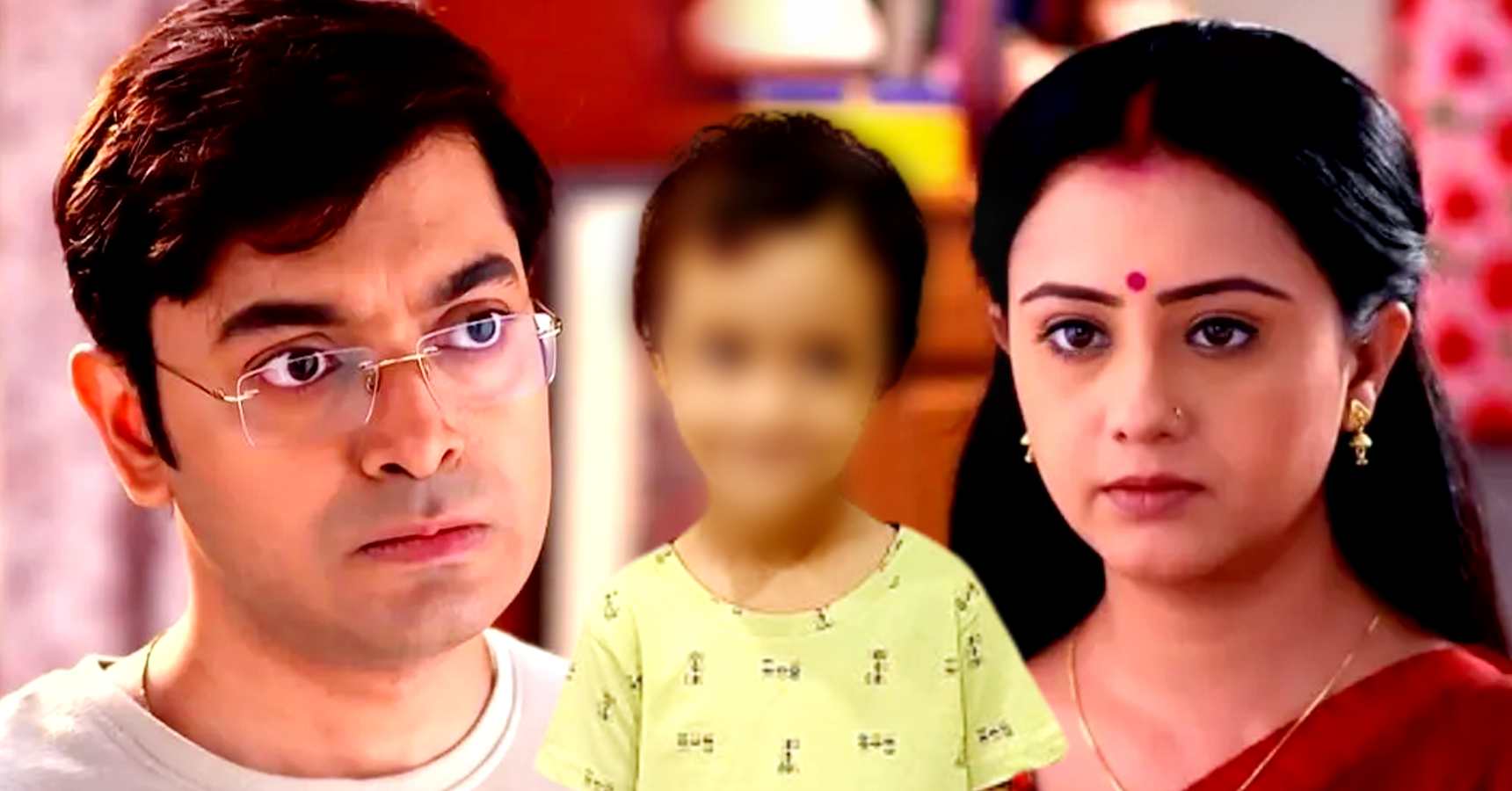 Kar Kache Koi Moner Kotha serial Porag actor Drronn Mukherjee's daughter name and picture